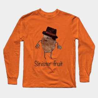 Sweet Potato with Fedora Long Sleeve T-Shirt